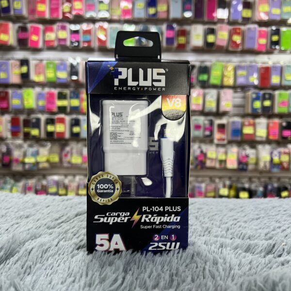 CARGADOR CARGA RAPIDA V8 5A